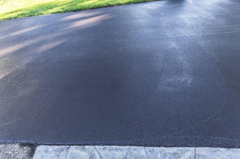 Asphalt Driveway with Clear Edges